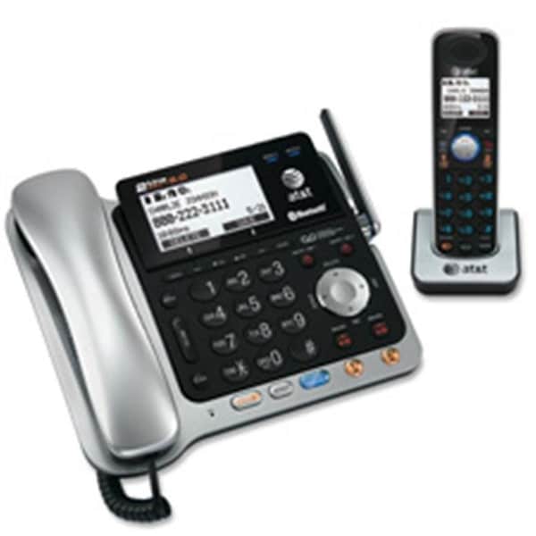 Advanced American Telephone ATTTL86109 Phone- Corded-Cordless- 6.0- 2-Line- Caller ID- W-BT- BK-SR ATTTL86109 - main